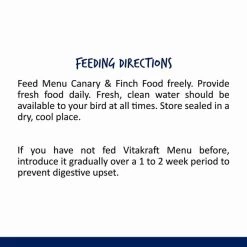 Vitakraft Menu Premium Vitamin-Fortified Canary & Finch Food, 2.5-lb bag -Deals Marvel Store✌️ 96188 PT5. SY630 V1598654155