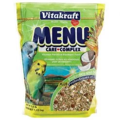 Deals Marvel Store✌️ 36 Vitakraft Menu Premium Vitamin-Fortified Parakeet Food, 2.5-lb bag