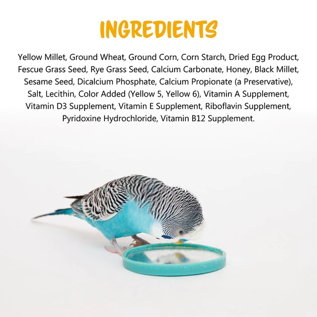 Vitakraft Crunch Sticks Egg & Honey Flavor Parakeet Bird Treats, 2 count 8 Vitakraft Crunch Sticks Egg & Honey Flavor Parakeet Bird Treats, 2 count - Image 6