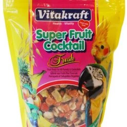 Vitakraft Fresh Super Fruit Cocktail Fruit Blend Parrot & Parakeet Treats, 20-oz bag