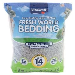 Deals Marvel Store✌️ 40 Vitakraft Fresh World Ultra Strength Litter Box & Cage Small Animal Bedding, 35-lit